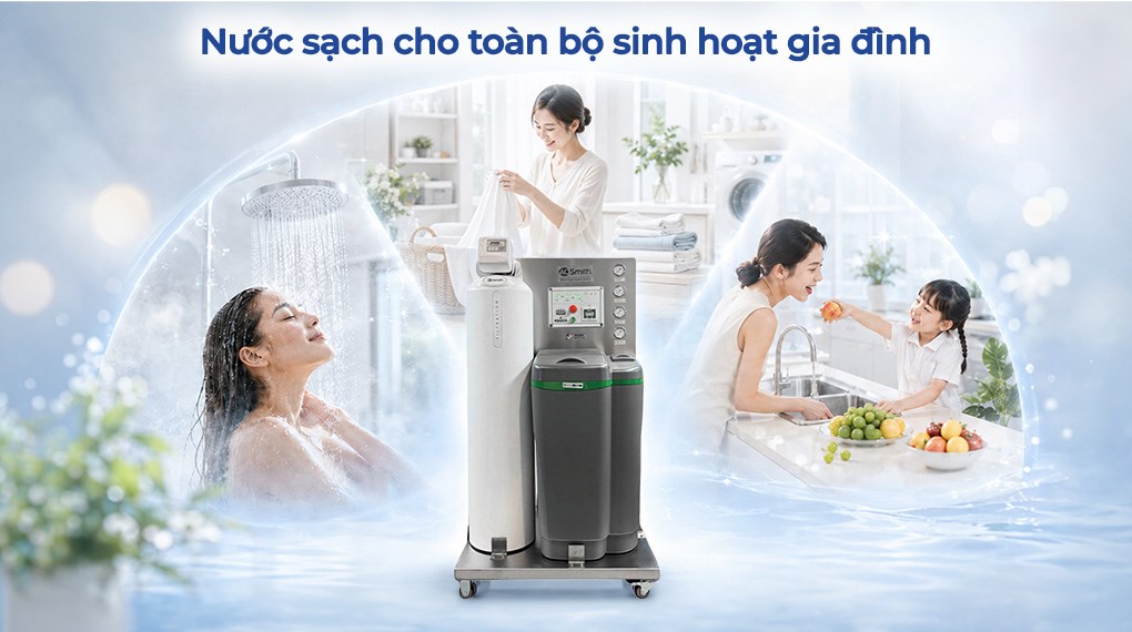 Máy lọc tổng đầu nguồn AOSmith AOW-S500 Premium