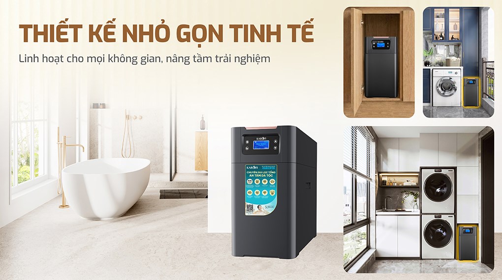 Máy lọc tổng đầu nguồn Karofi KTF-P01-AIO