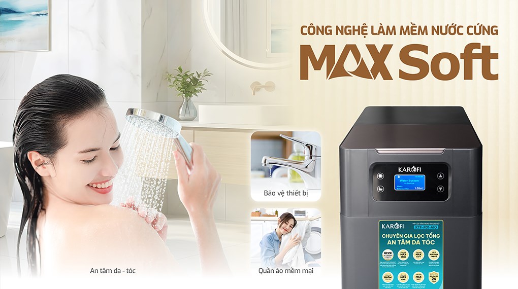 Máy lọc tổng đầu nguồn Karofi KTF-P01-AIO