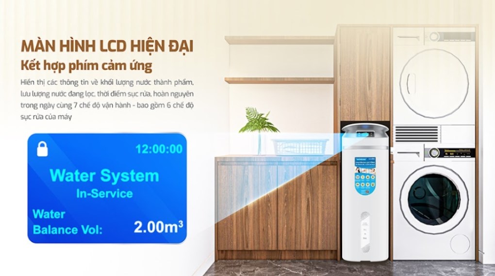 Máy lọc tổng đầu nguồn Karofi KTF-P02-AIO