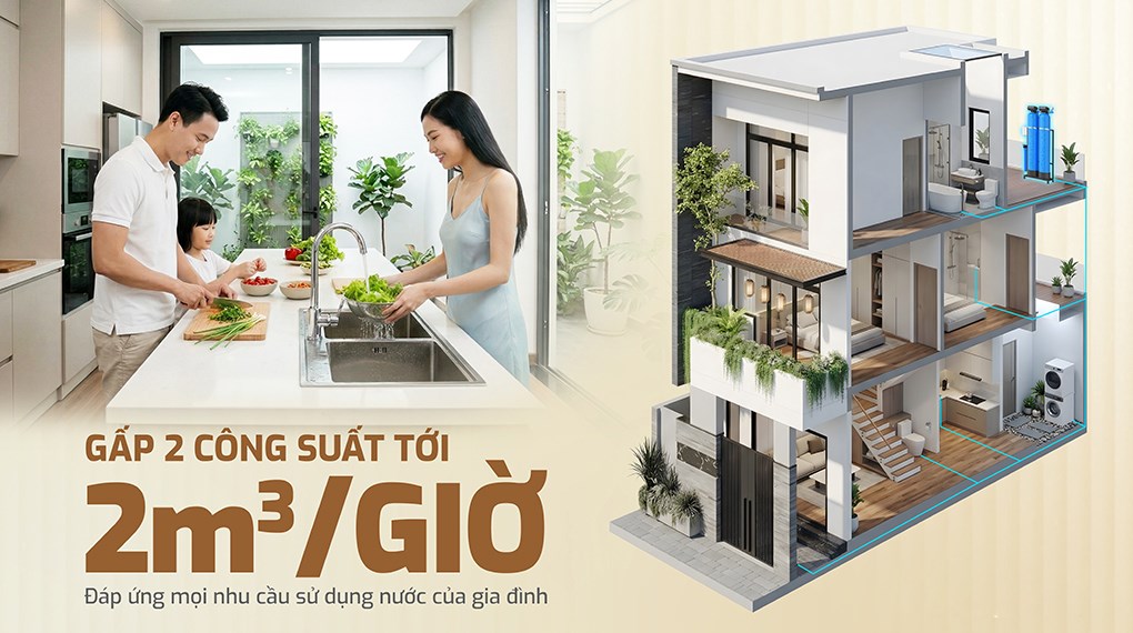 Máy lọc tổng đầu nguồn Karofi KTF-222C