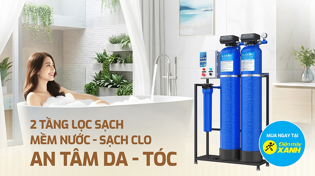 Máy lọc tổng đầu nguồn Karofi KTF-332CT