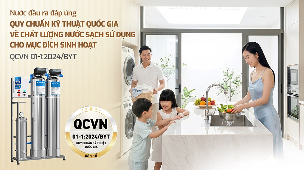 Máy lọc tổng đầu nguồn Karofi KTF-332I