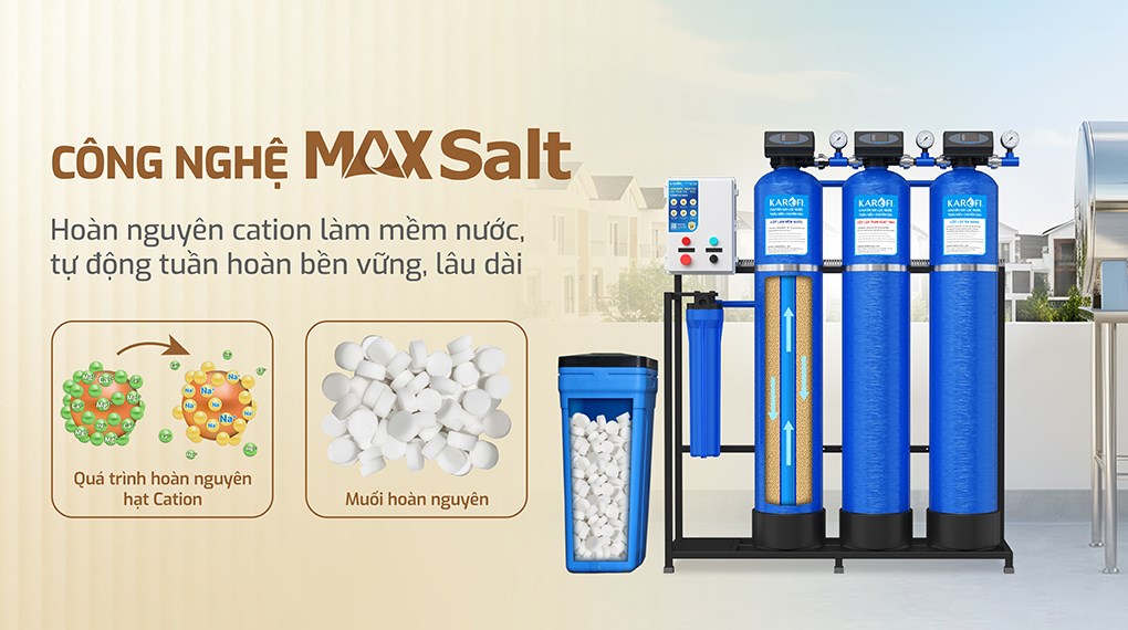 Máy lọc tổng đầu nguồn Karofi KTF-333C