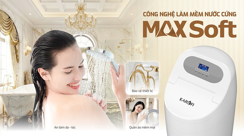 Máy lọc tổng đầu nguồn Karofi WHF-E666-AIO