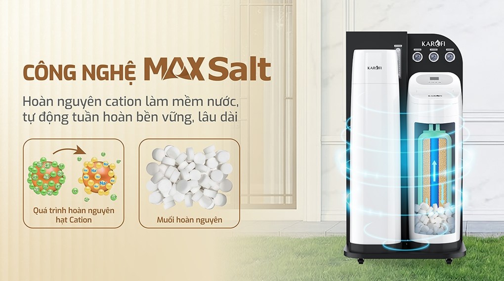 Máy lọc tổng đầu nguồn Karofi WHF-E666-AIO