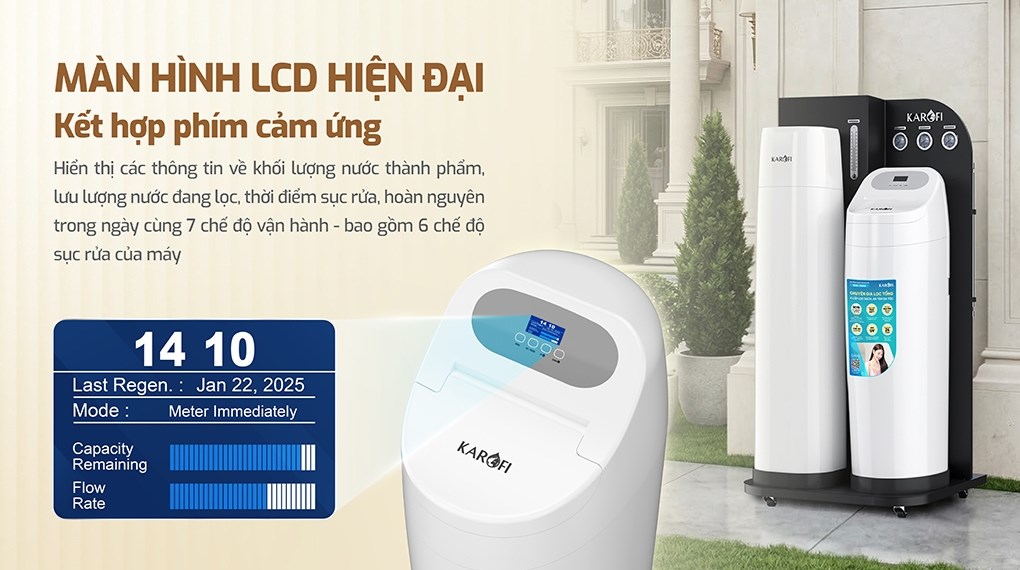 Máy lọc tổng đầu nguồn Karofi WHF-E666-AIO