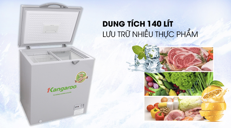Tủ đông Kangaroo 140 lít KG 235VC1
