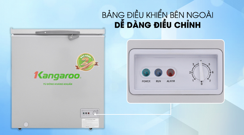Tủ đông Kangaroo 140 lít KG 235VC1