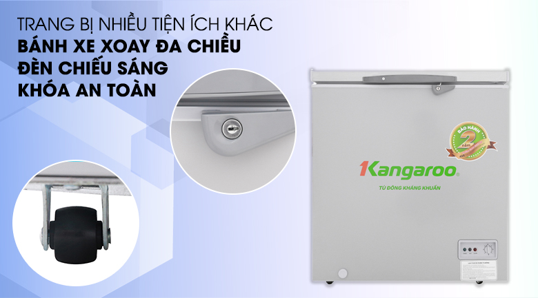 Tủ đông Kangaroo 140 lít KG 235VC1