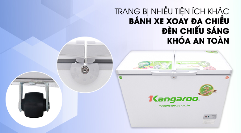 Tủ đông Kangaroo 228 lít KG 298C2