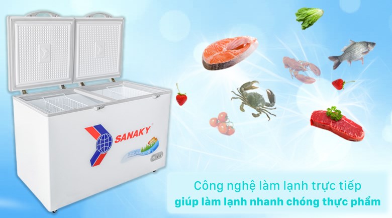 Tủ đông Sanaky 410 lít VH 5699HY