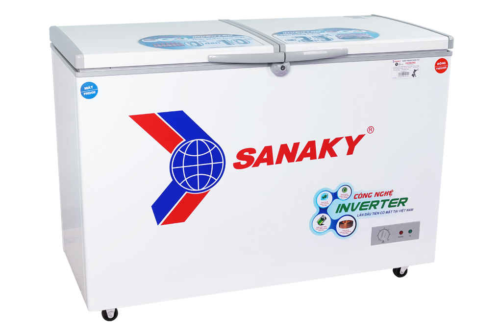 Tủ đông Sanaky Inverter 280 lít VH-4099W3 Màu Trắng