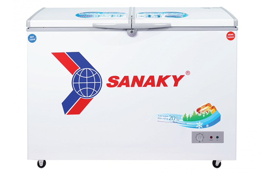 Tủ đông Sanaky 260 lít VH-3699W1 Màu Trắng