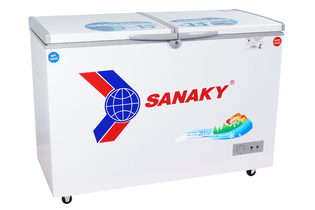 Tủ đông Sanaky 260 lít VH-3699W1 Màu Trắng