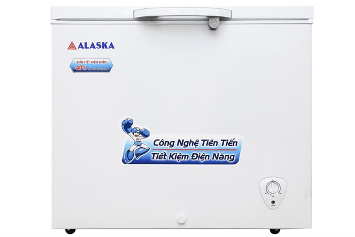 Tủ đông Alaska 300 lít BD-300 Màu Trắng