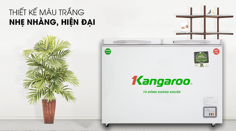 Tủ đông Kangaroo Inverter 252 lít KG 388NC2