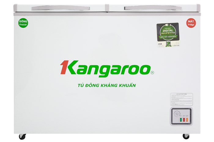 Tủ đông Kangaroo Inverter 252 lít KG 388NC2 Màu Trắng