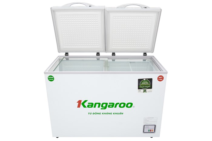 Tủ đông Kangaroo Inverter 252 lít KG 388NC2 Màu Trắng