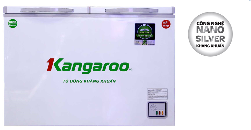 Công nghệ Nano sliver - Tủ đông Kangaroo 388 lít KG388NC2