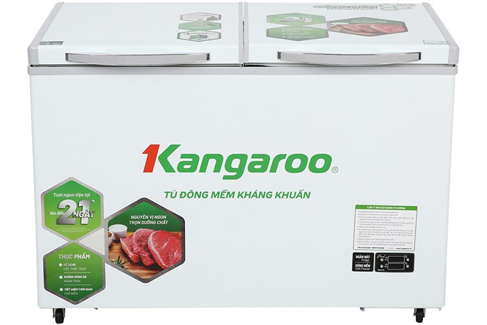 Tủ đông mềm Kangaroo 192 lít KG 268DM2 Màu Trắng