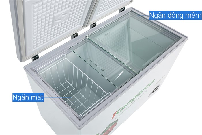 Tủ đông mềm Kangaroo 192 lít KG 268DM2 Màu Trắng