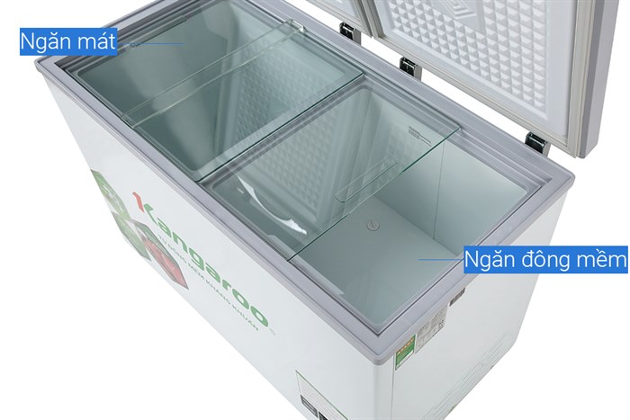 Tủ đông mềm Kangaroo 192 lít KG 268DM2 Màu Trắng