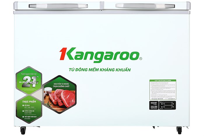 Tủ đông mềm Kangaroo 212 lít KG 328DM2 Màu Trắng