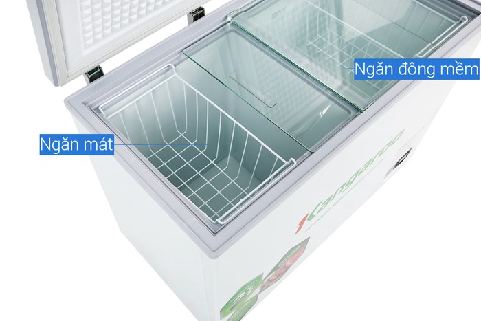 Tủ đông mềm Kangaroo 212 lít KG 328DM2 Màu Trắng