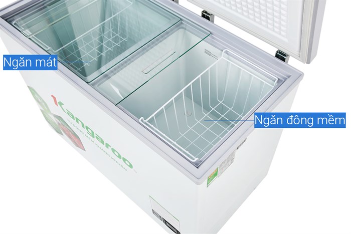 Tủ đông mềm Kangaroo 212 lít KG 328DM2 Màu Trắng