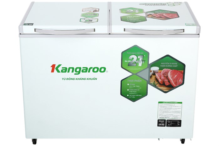 Tủ đông mềm Kangaroo 252 lít KG 400DM2 Màu Trắng