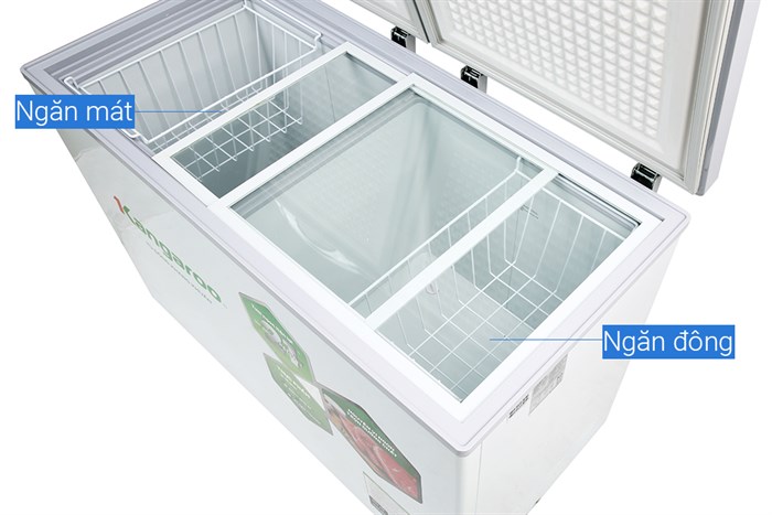 Tủ đông mềm Kangaroo 252 lít KG 400DM2 Màu Trắng
