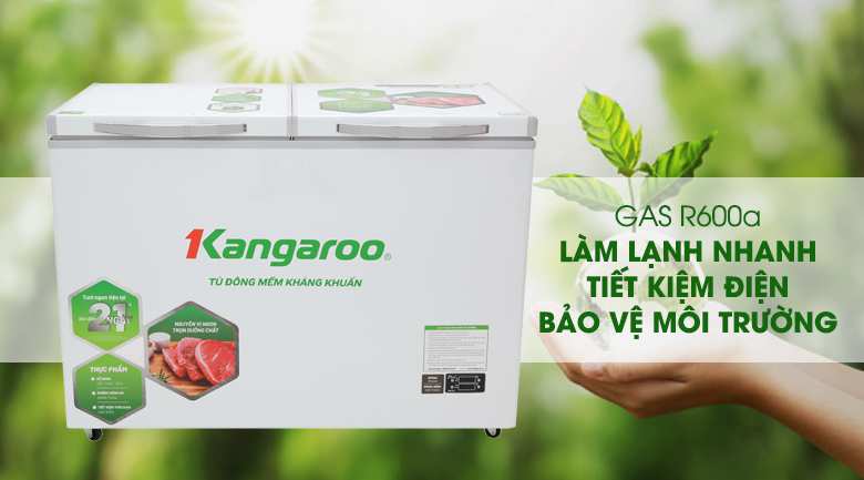 Tủ đông mềm Kangaroo 252 lít KG 408S2
