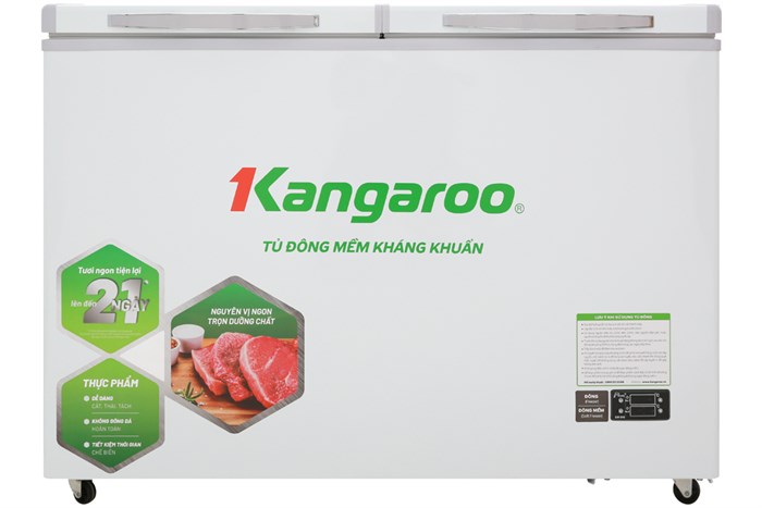 Tủ đông mềm Kangaroo 252 lít KG 408S2 Màu Trắng