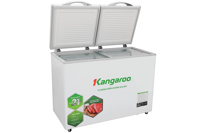 Tủ đông mềm Kangaroo 252 lít KG 408S2 Màu Trắng
