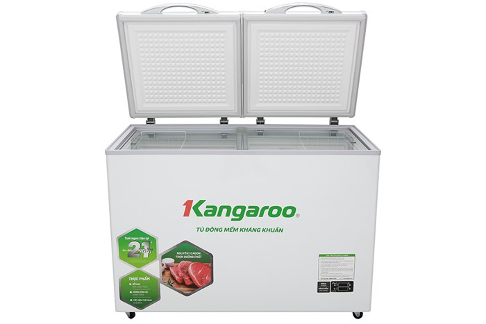 Tủ đông mềm Kangaroo 252 lít KG 408S2 Màu Trắng