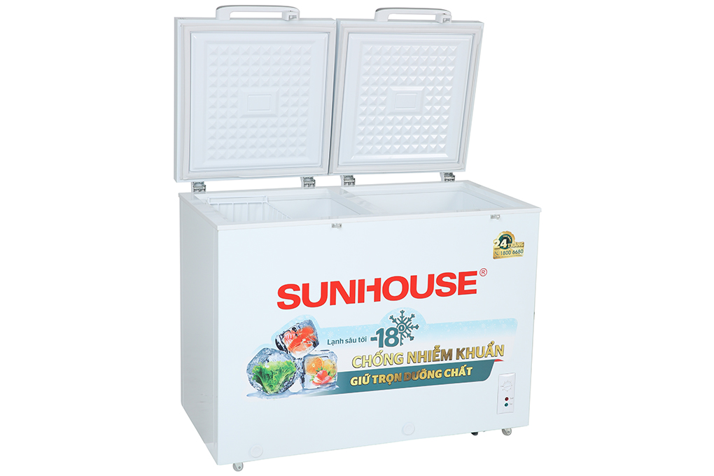 Tủ đông Sunhouse 225 lít SHR-F2272W2 Màu Trắng