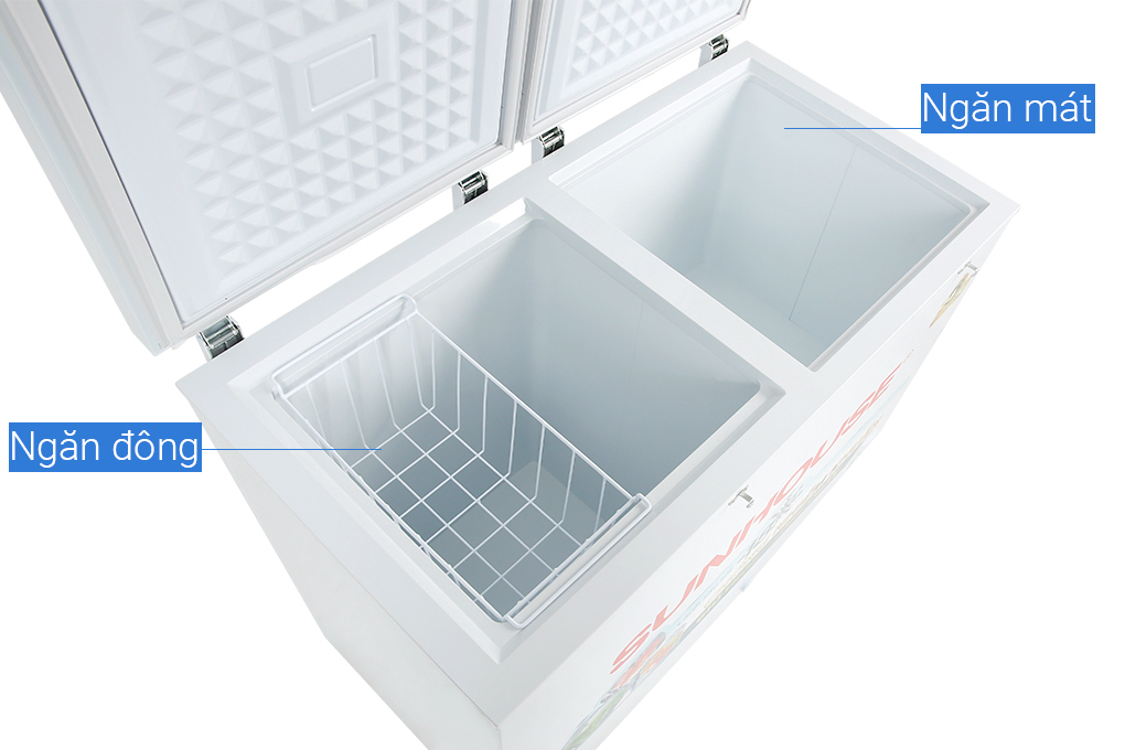 Tủ đông Sunhouse 225 lít SHR-F2272W2 Màu Trắng
