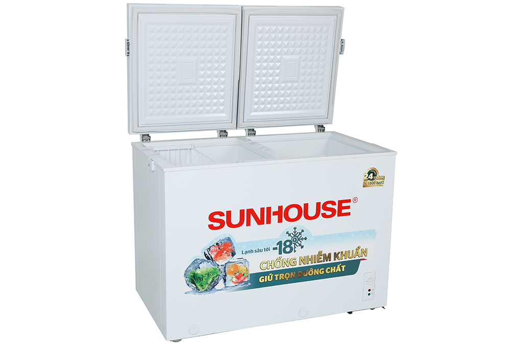 Tủ đông Sunhouse 255 lít SHR-F2362W2 Màu Trắng
