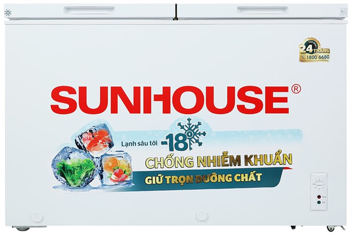 Tủ đông Sunhouse 300 lít SHR-F2412W2 Màu Trắng