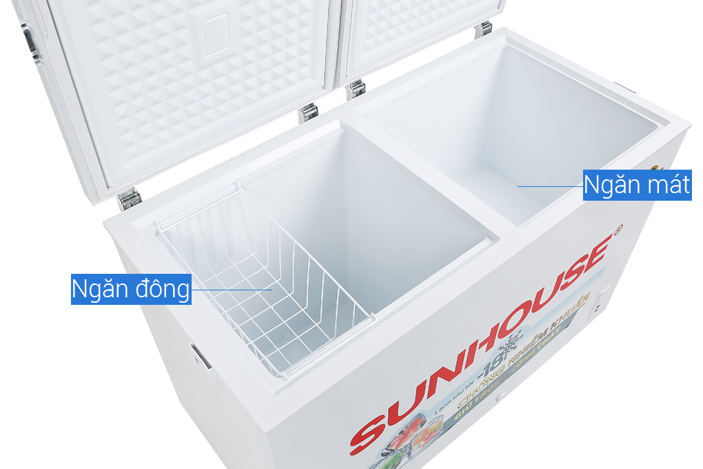 Tủ đông Sunhouse 300 lít SHR-F2412W2 Màu Trắng