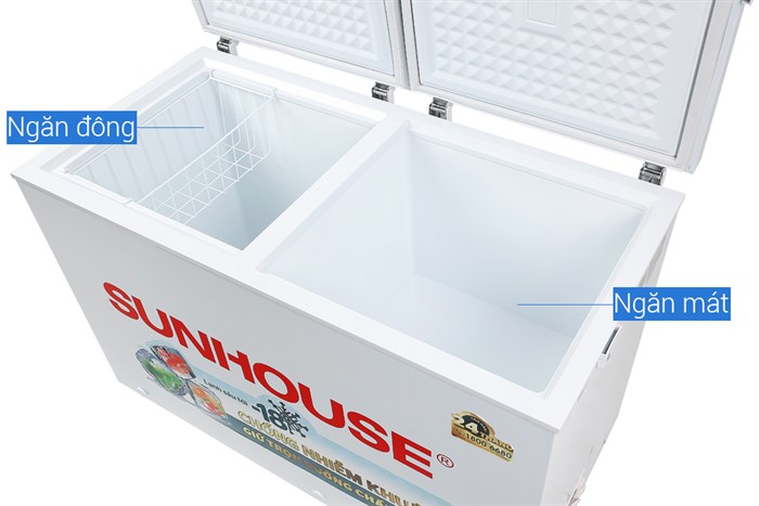 Tủ đông Sunhouse 300 lít SHR-F2412W2 Màu Trắng