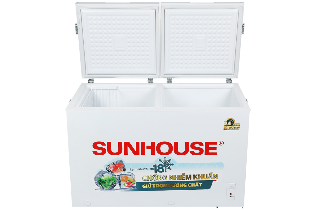 Tủ đông Sunhouse 300 lít SHR-F2412W2 Màu Trắng