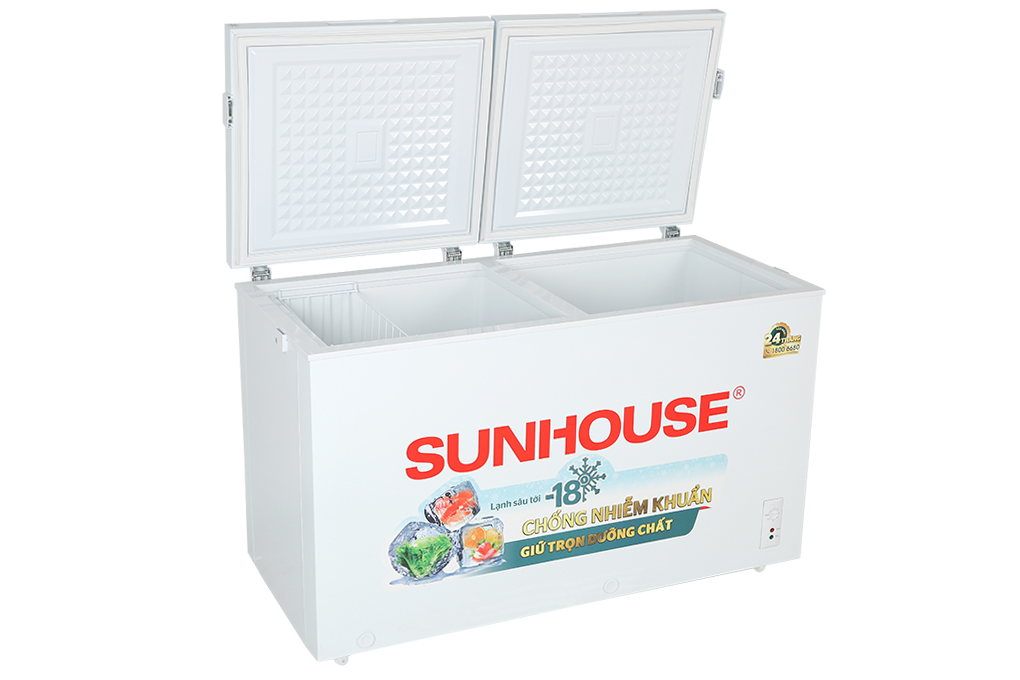 Tủ đông Sunhouse 330 lít SHR-F2472W2 Màu Trắng