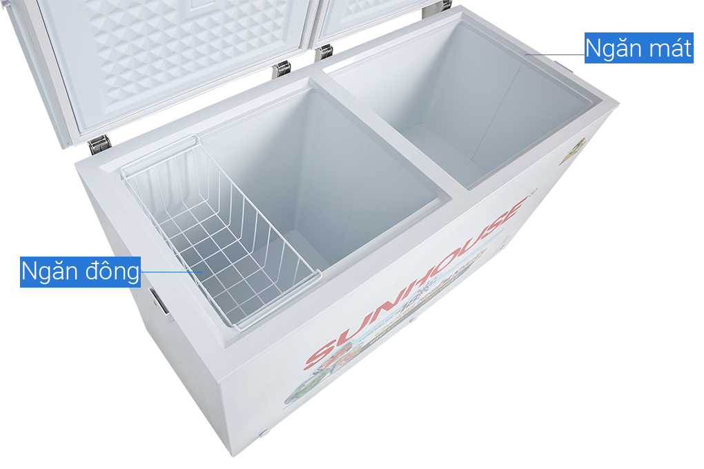 Tủ đông Sunhouse 330 lít SHR-F2472W2 Màu Trắng