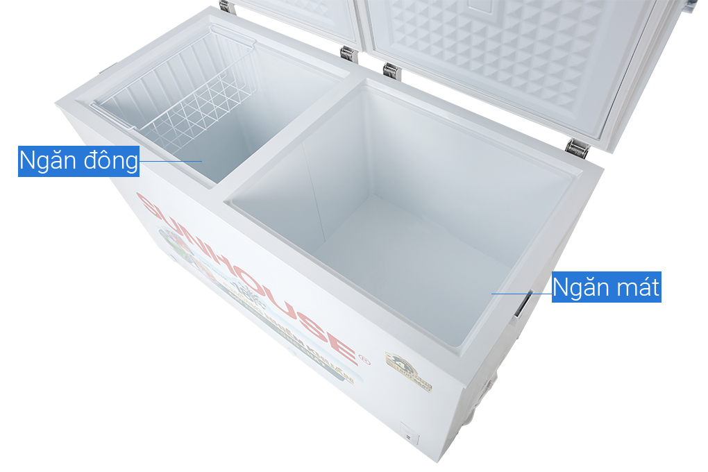 Tủ đông Sunhouse 330 lít SHR-F2472W2 Màu Trắng