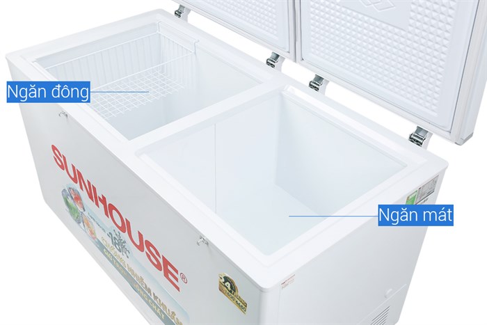 Tủ đông Sunhouse 490 lít SHR-F2572W2 Màu Trắng