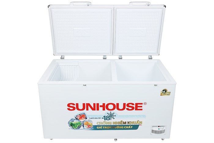 Tủ đông Sunhouse 490 lít SHR-F2572W2 Màu Trắng