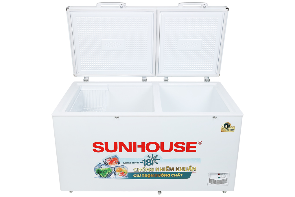 Tủ đông Sunhouse 490 lít SHR-F2572W2 Màu Trắng