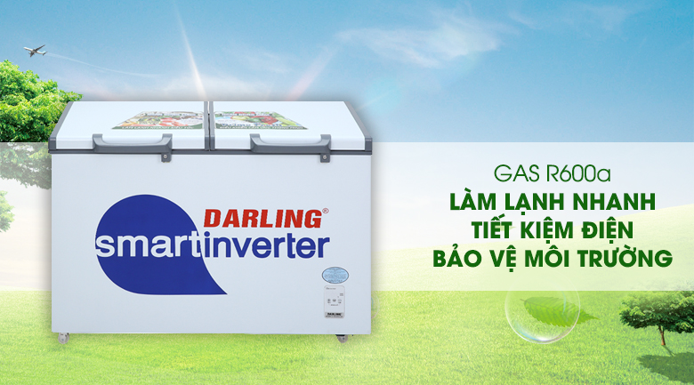 Tủ đông Darling Inverter 260 lít DMF-3699 WSI-4